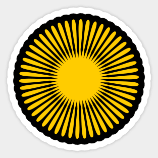 SUN FLOWER Sticker